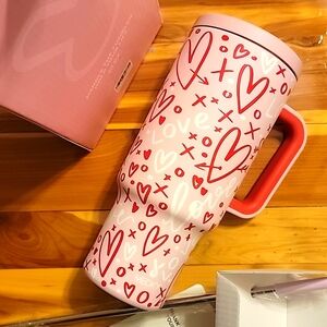 MEOKY Pink and Red Love Tumbler
